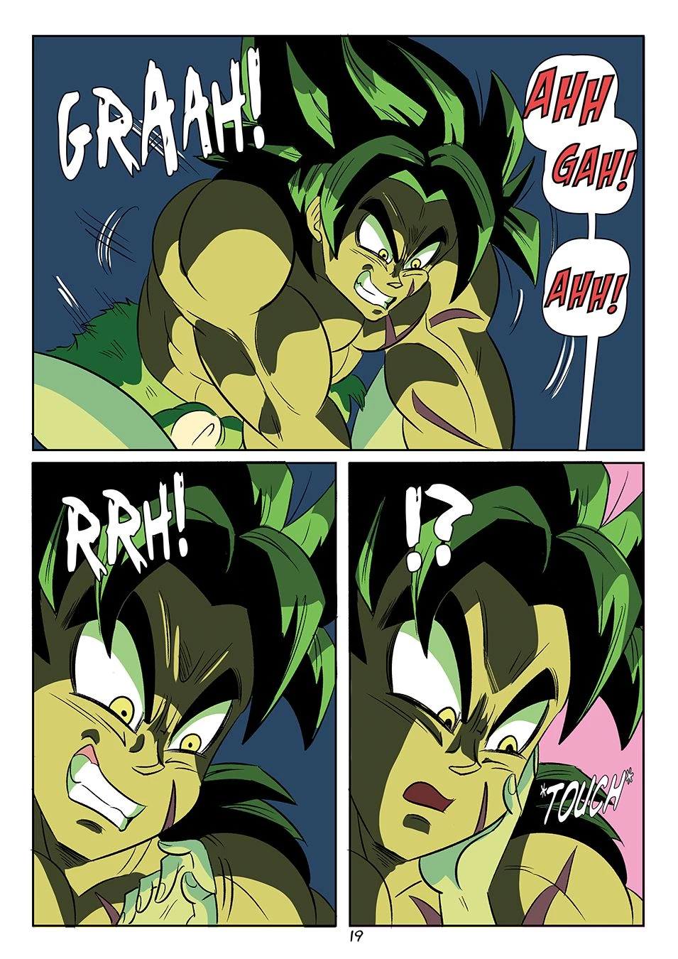 Broly x Cheelai: Thank You! porn comic picture 69