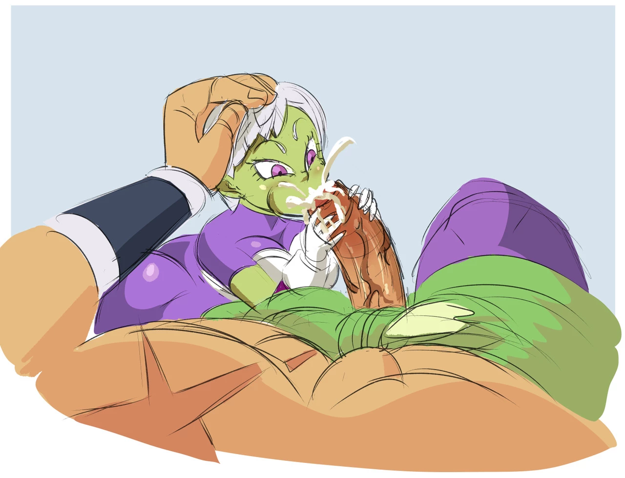 Broly x Cheelai: Thank You! porn comic picture 9