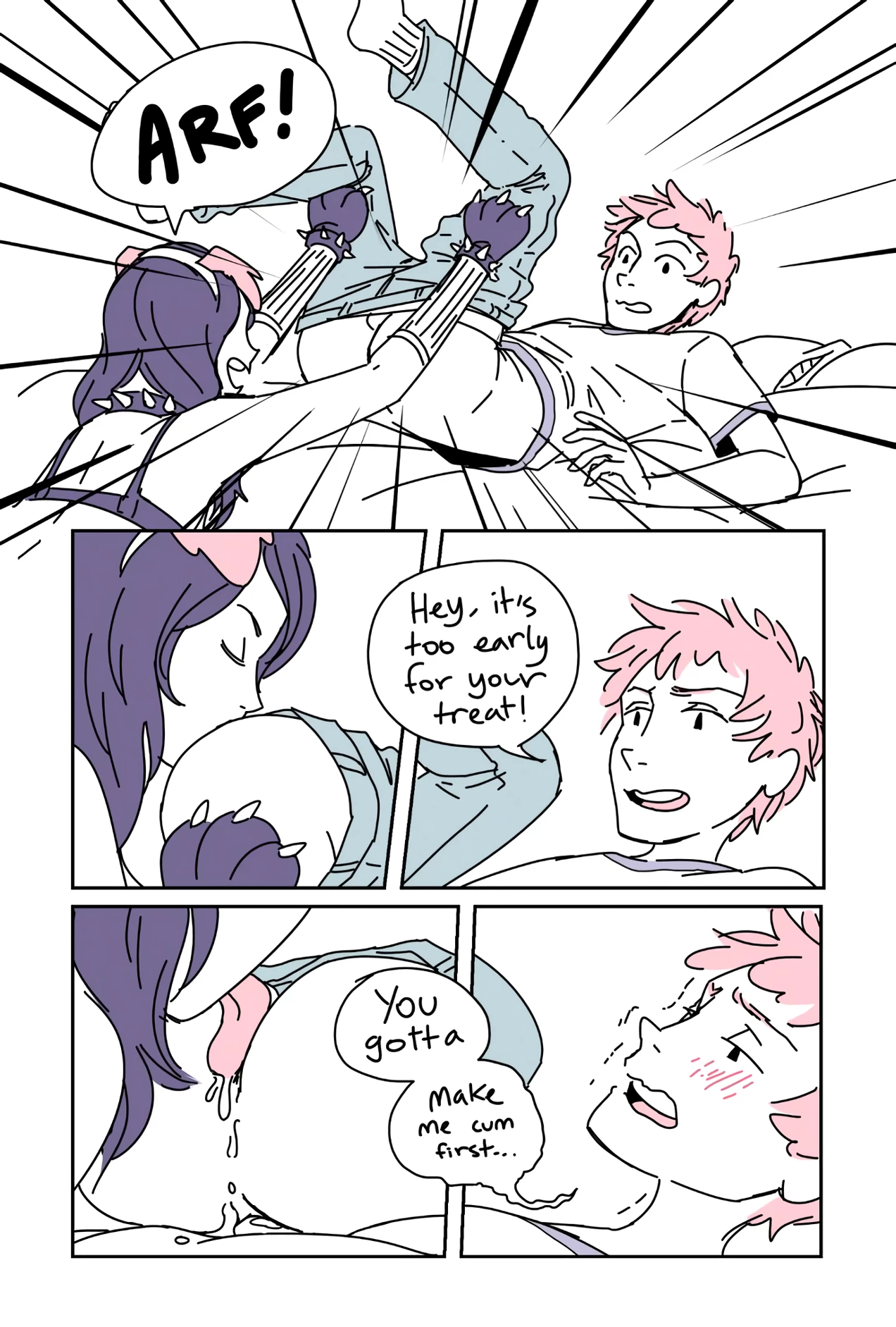 Bubblegum Lovers Petplay porn comic picture 11