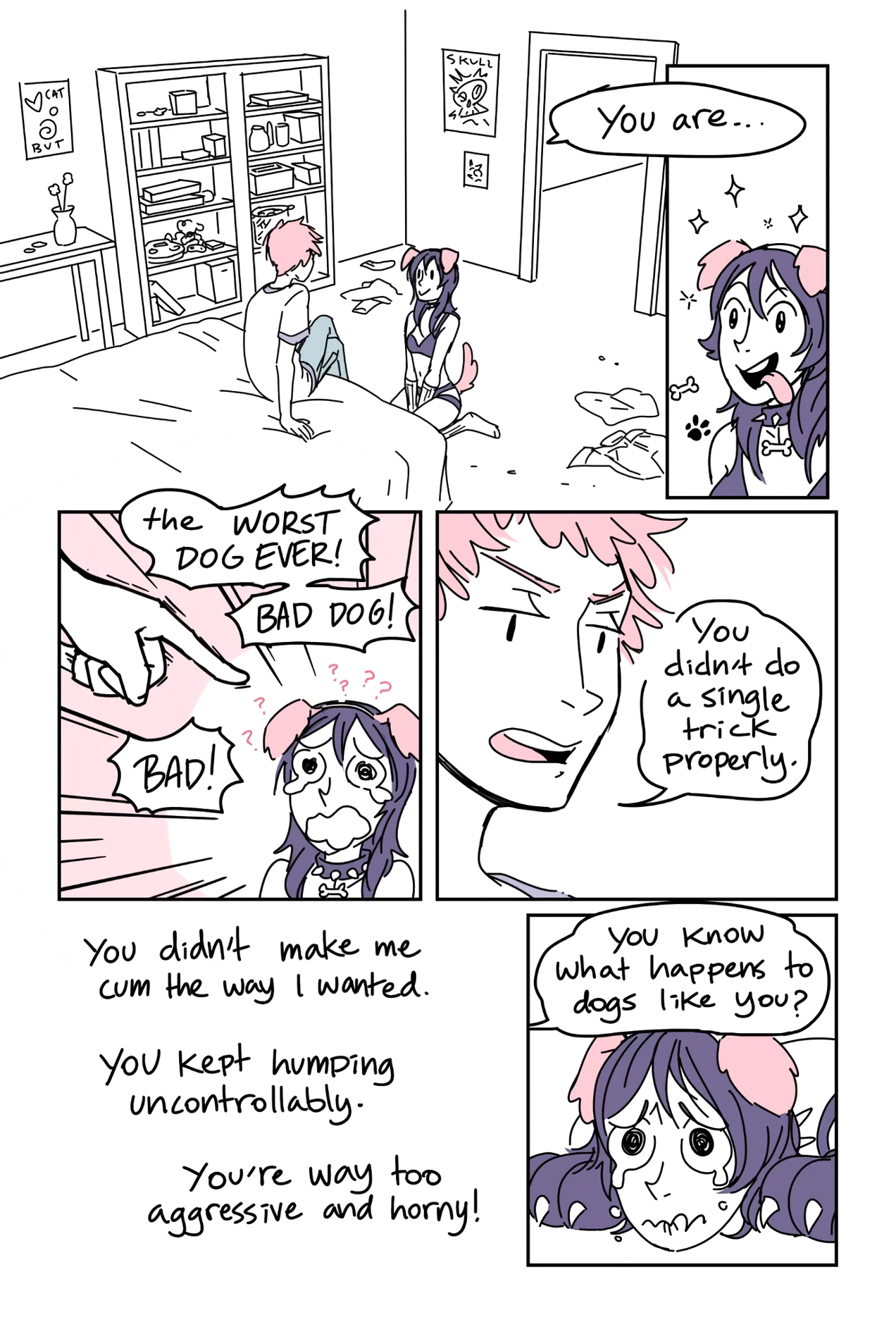 Bubblegum Lovers Petplay porn comic picture 14