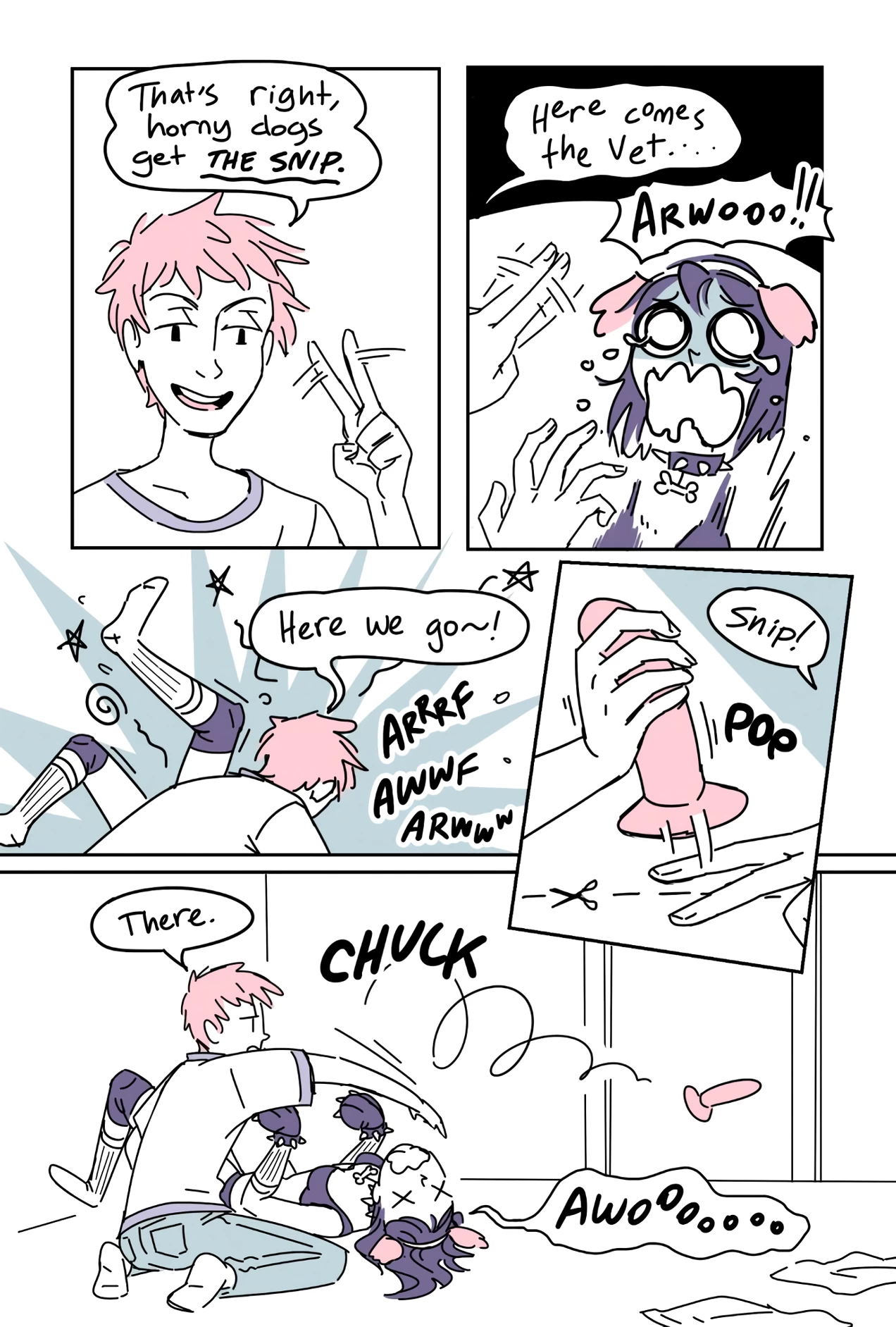 Bubblegum Lovers Petplay porn comic picture 15