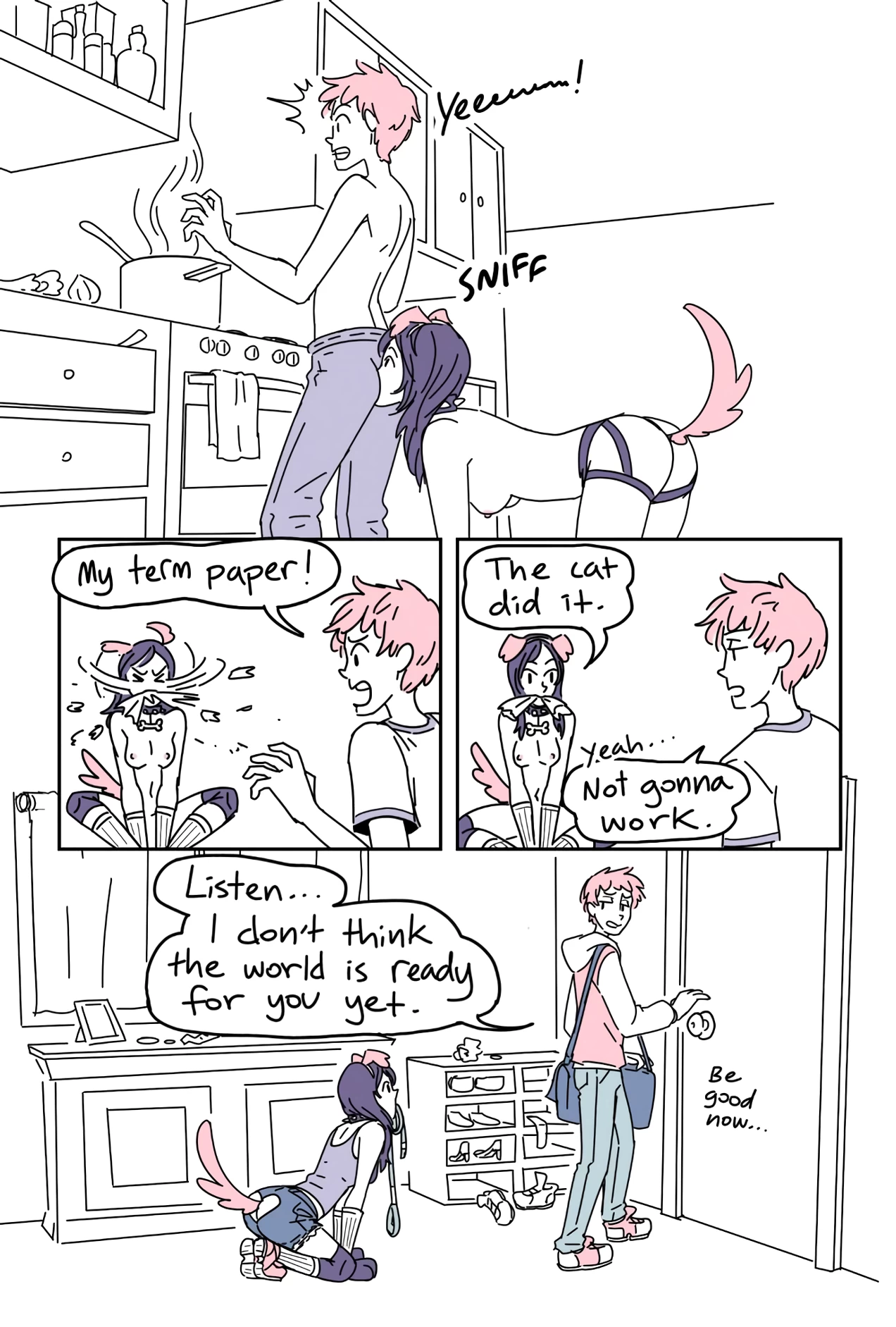 Bubblegum Lovers Petplay porn comic picture 18