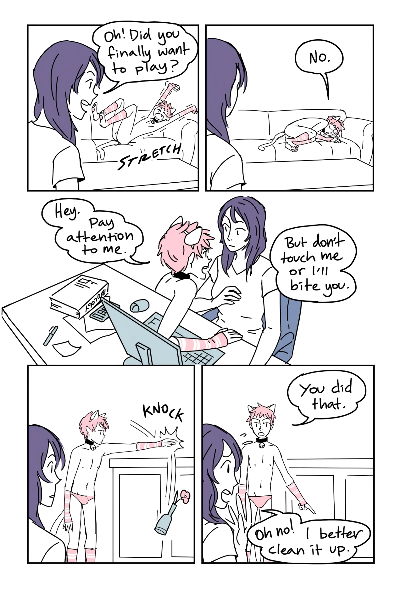 Bubblegum Lovers Petplay porn comic picture 19