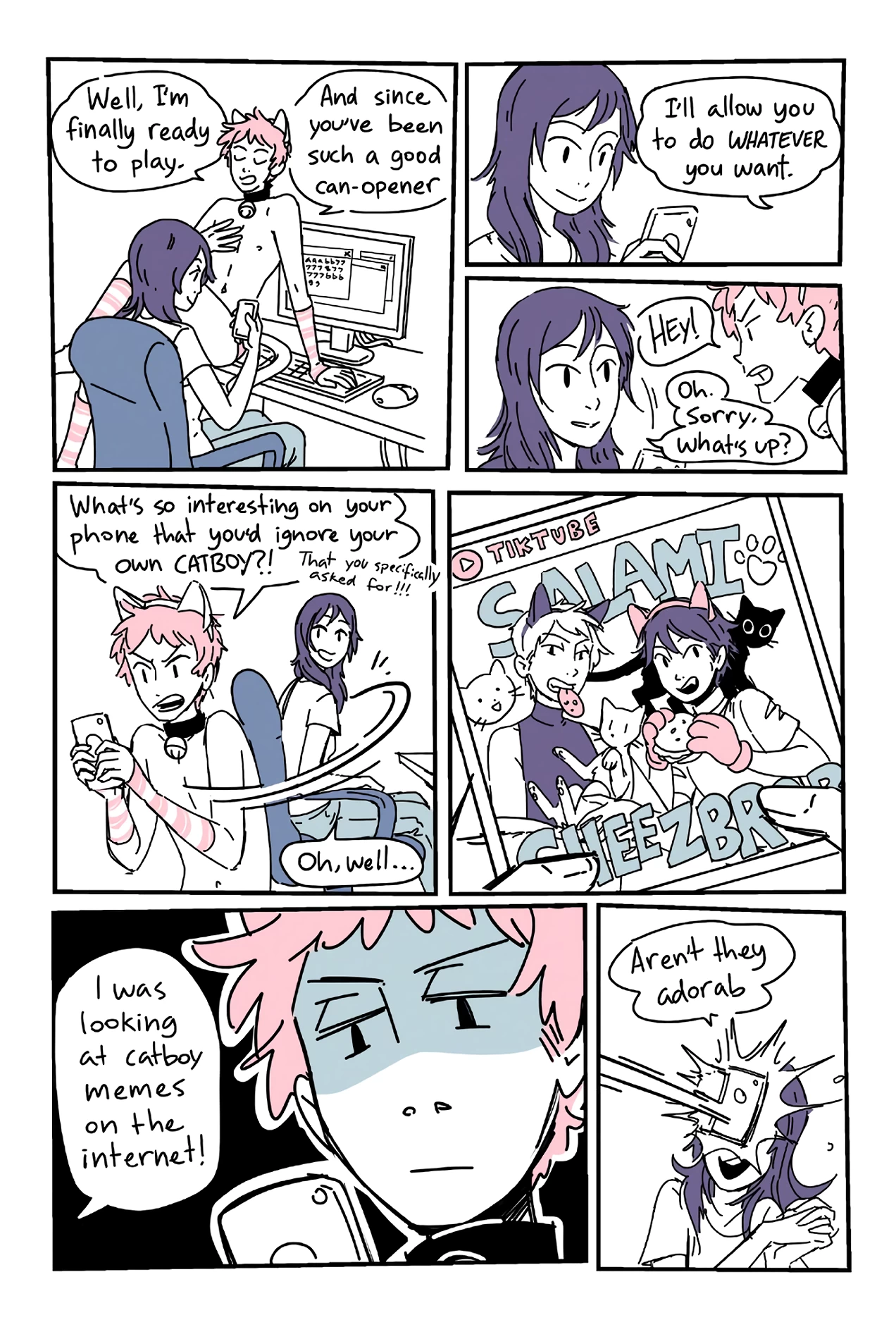 Bubblegum Lovers Petplay porn comic picture 20