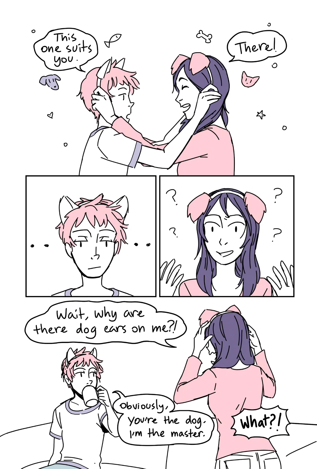 Bubblegum Lovers Petplay porn comic picture 3