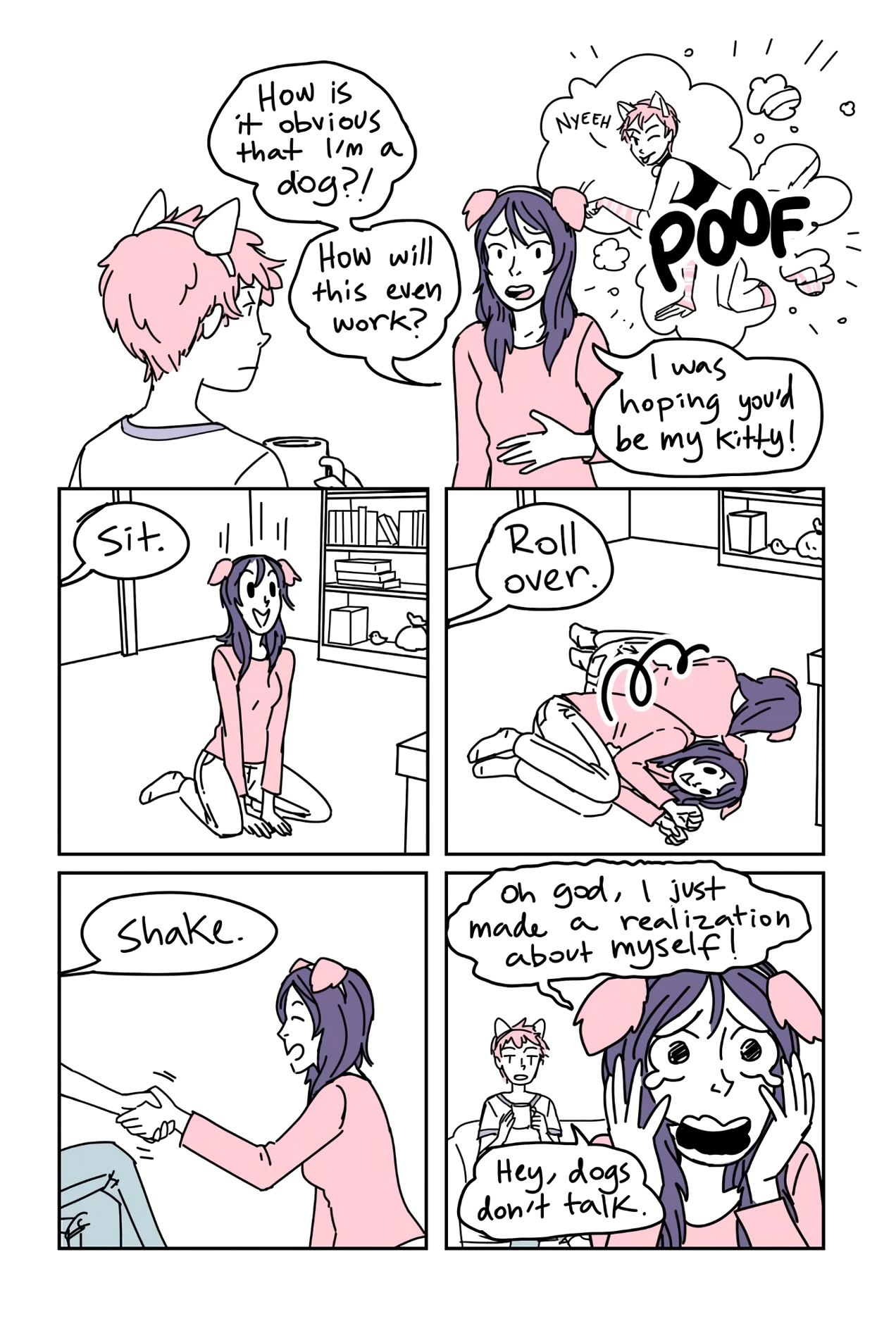 Bubblegum Lovers Petplay porn comic picture 4