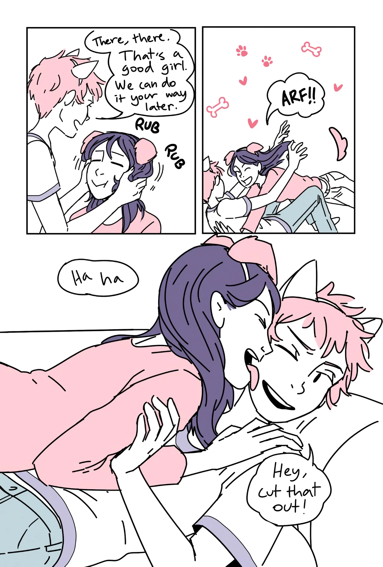 Bubblegum Lovers Petplay porn comic picture 5