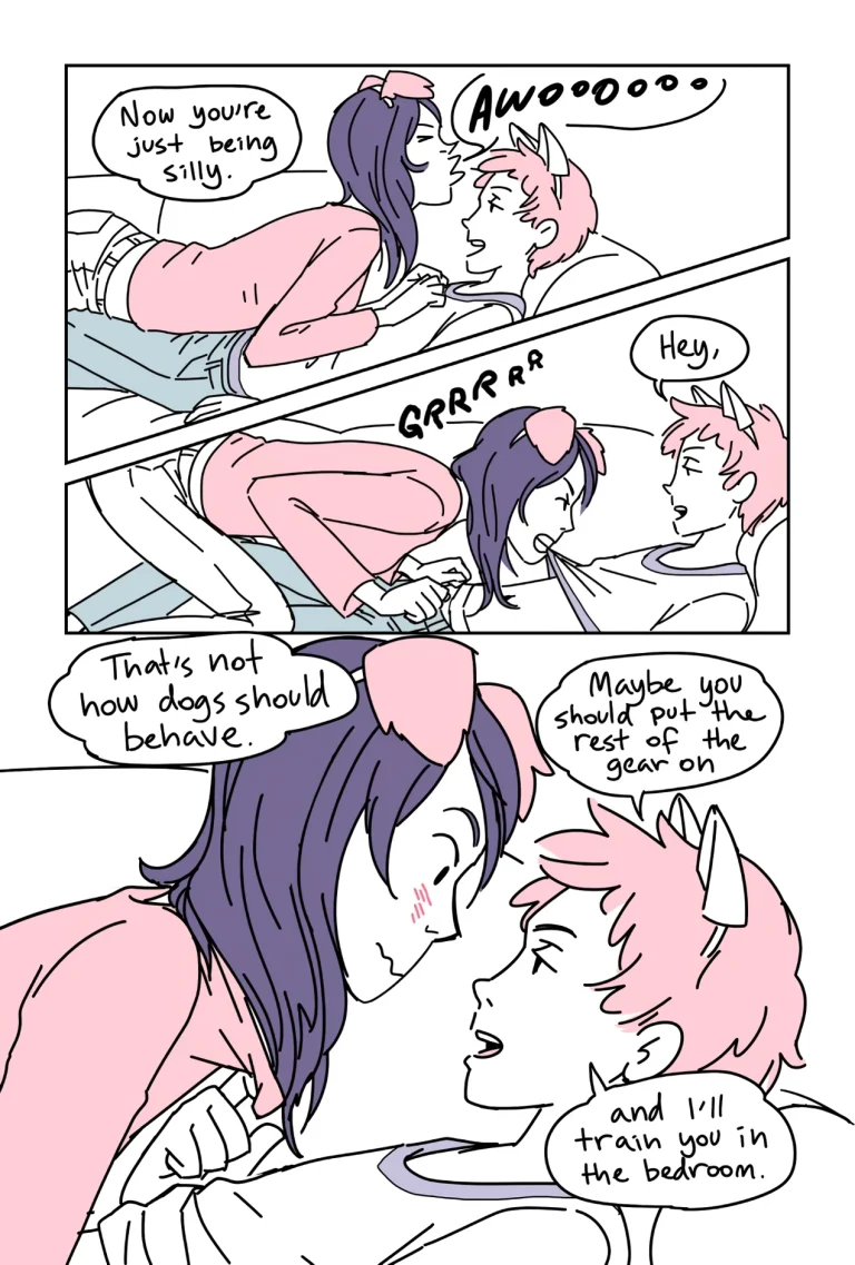 Bubblegum Lovers Petplay porn comic picture 6