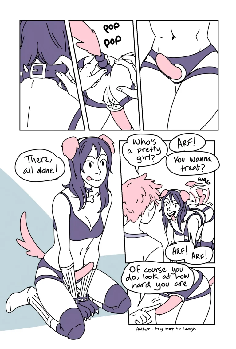 Bubblegum Lovers Petplay porn comic picture 7