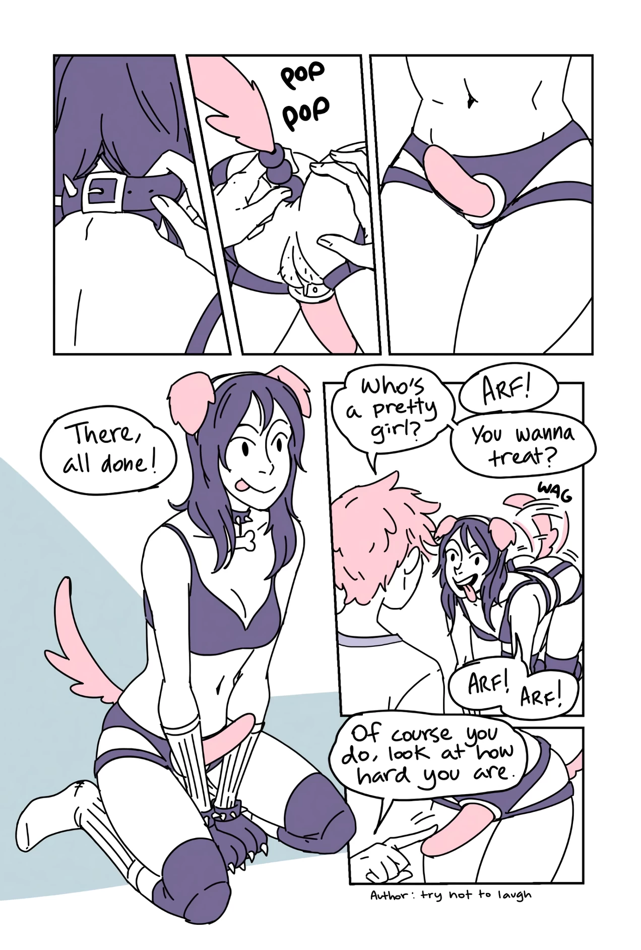 Bubblegum Lovers Petplay porn comic picture 7