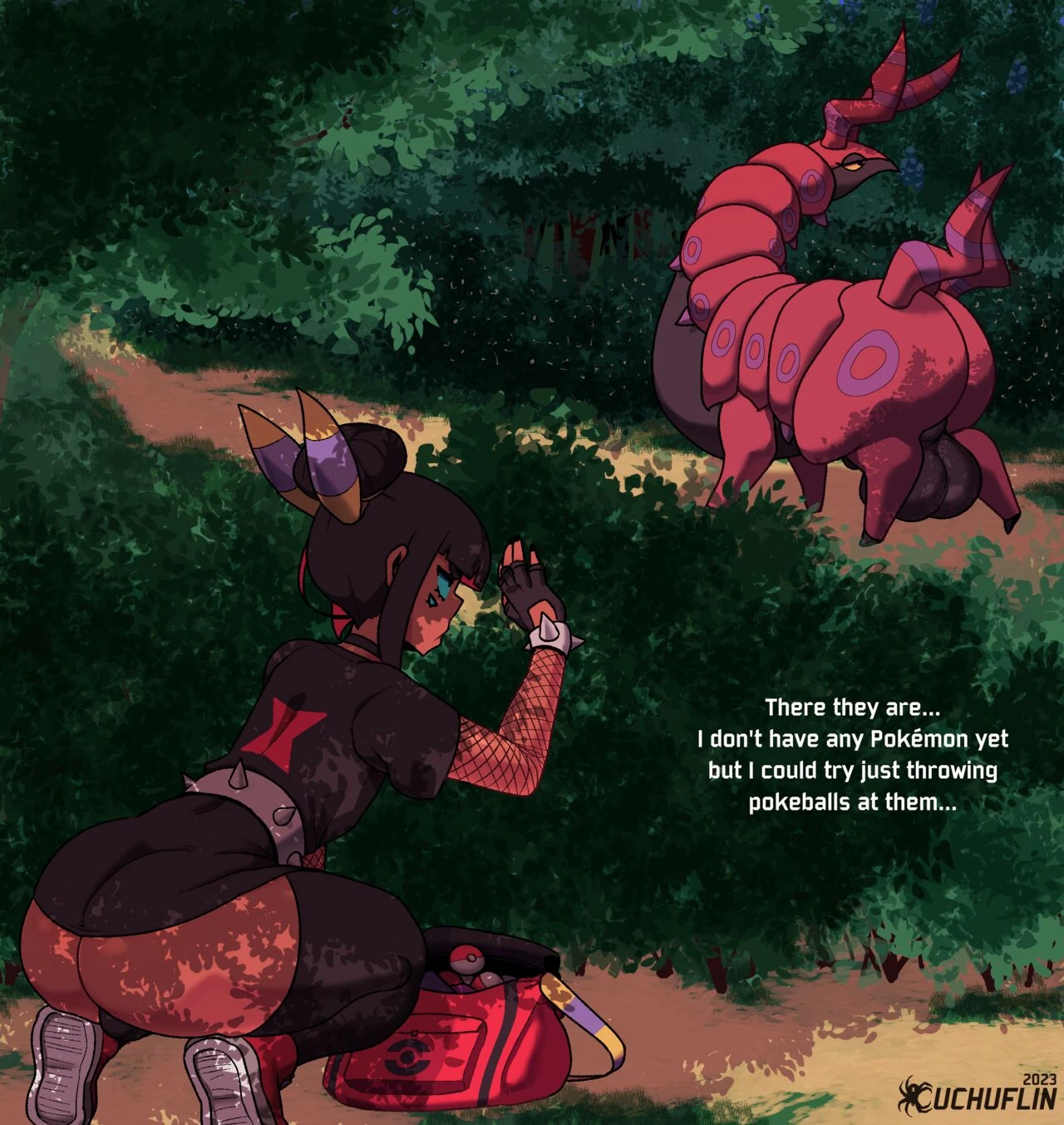 Bug bite porn comic picture 2