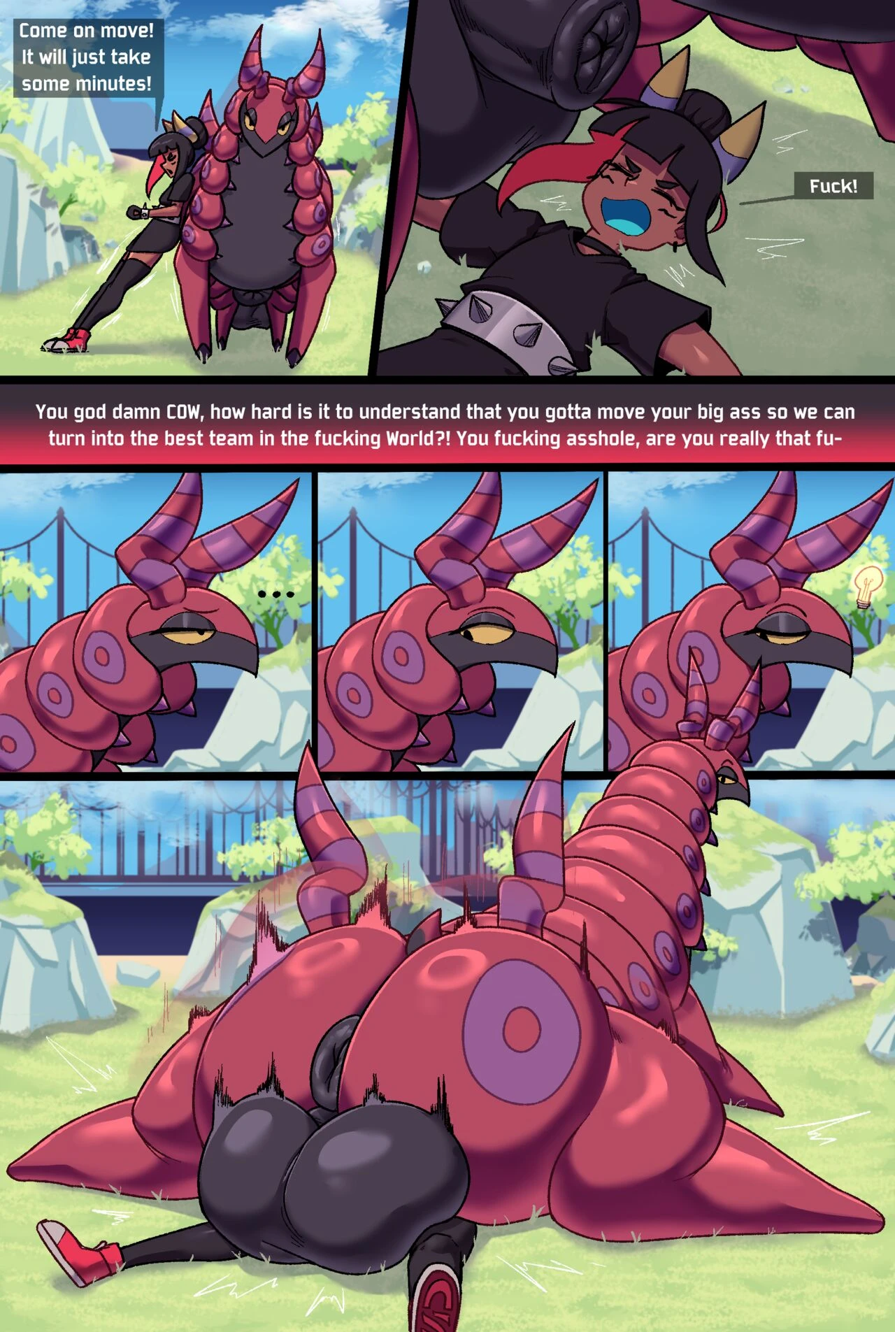 Bug bite porn comic picture 7