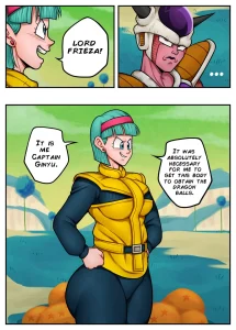 Bulma and Frieza porn comic picture 1