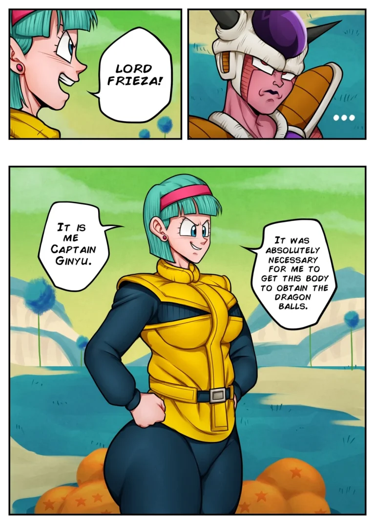 Bulma and Frieza porn comic picture 1