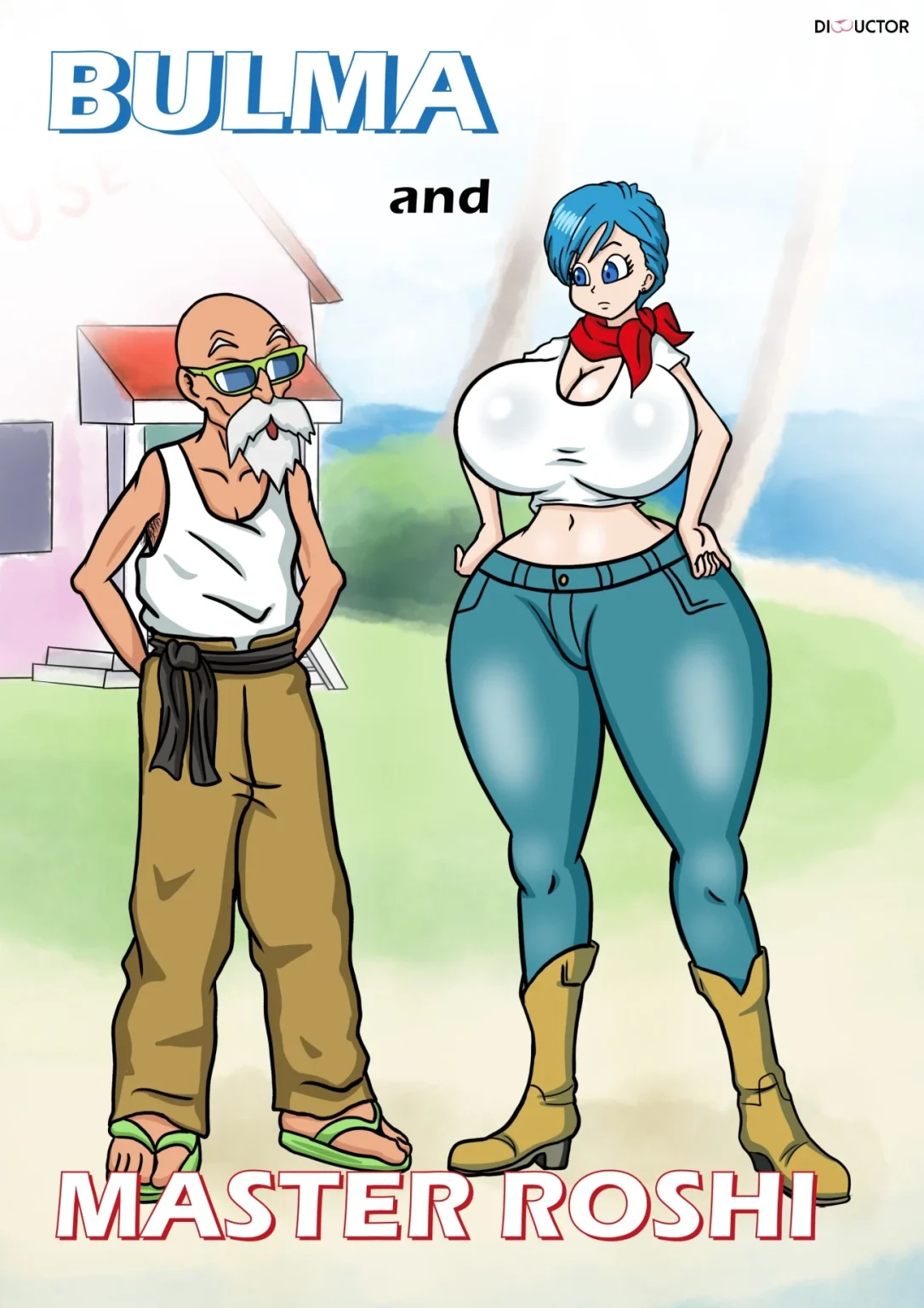 Bulma and Roshi porn comic picture 1