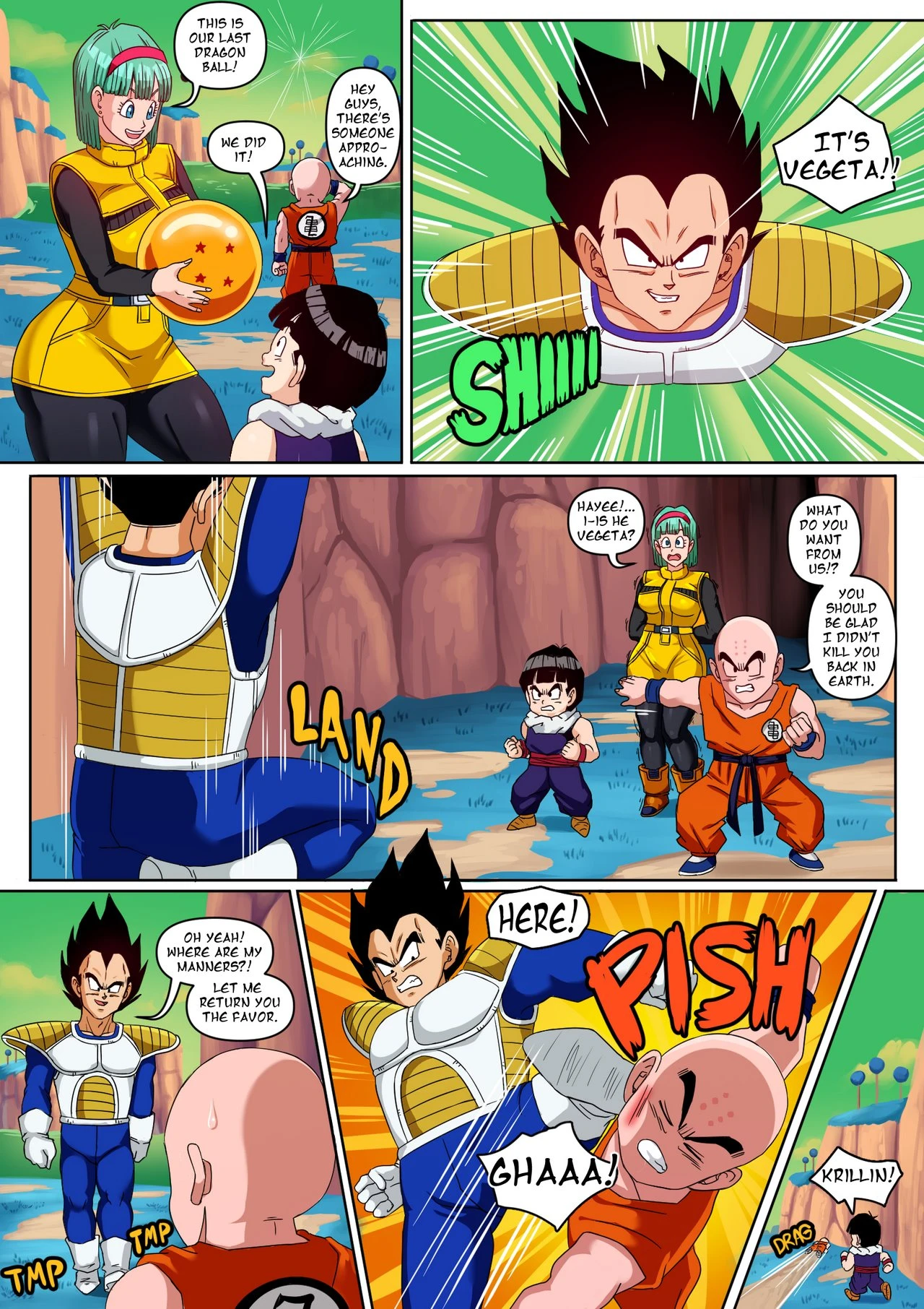 Bulma & Vegeta porn comic picture 2