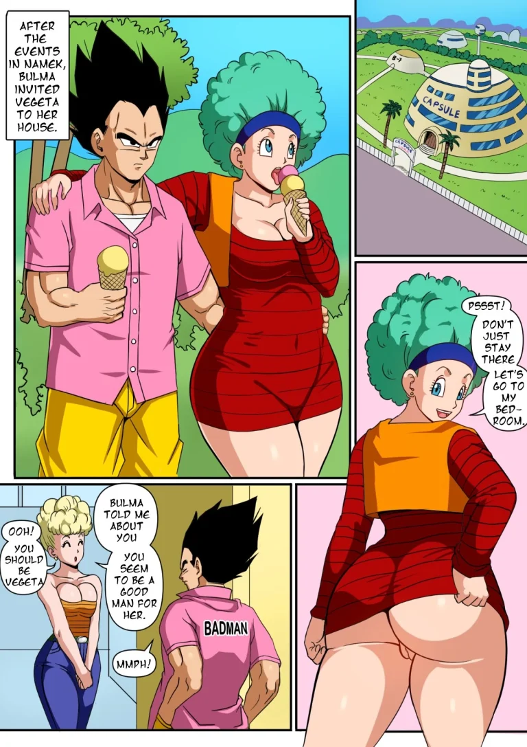 Bulma & Vegeta porn comic picture 9