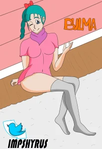 Bulma x Krilin porn comic picture 1