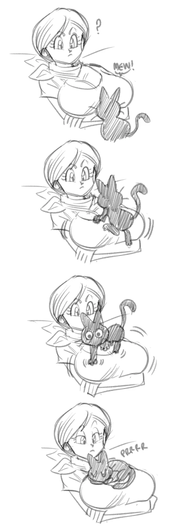 Bulma's New Boobs porn comic picture 3