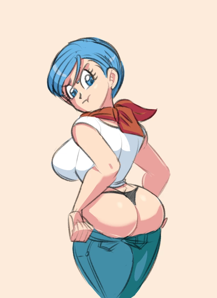 Bulma's New Boobs porn comic picture 35
