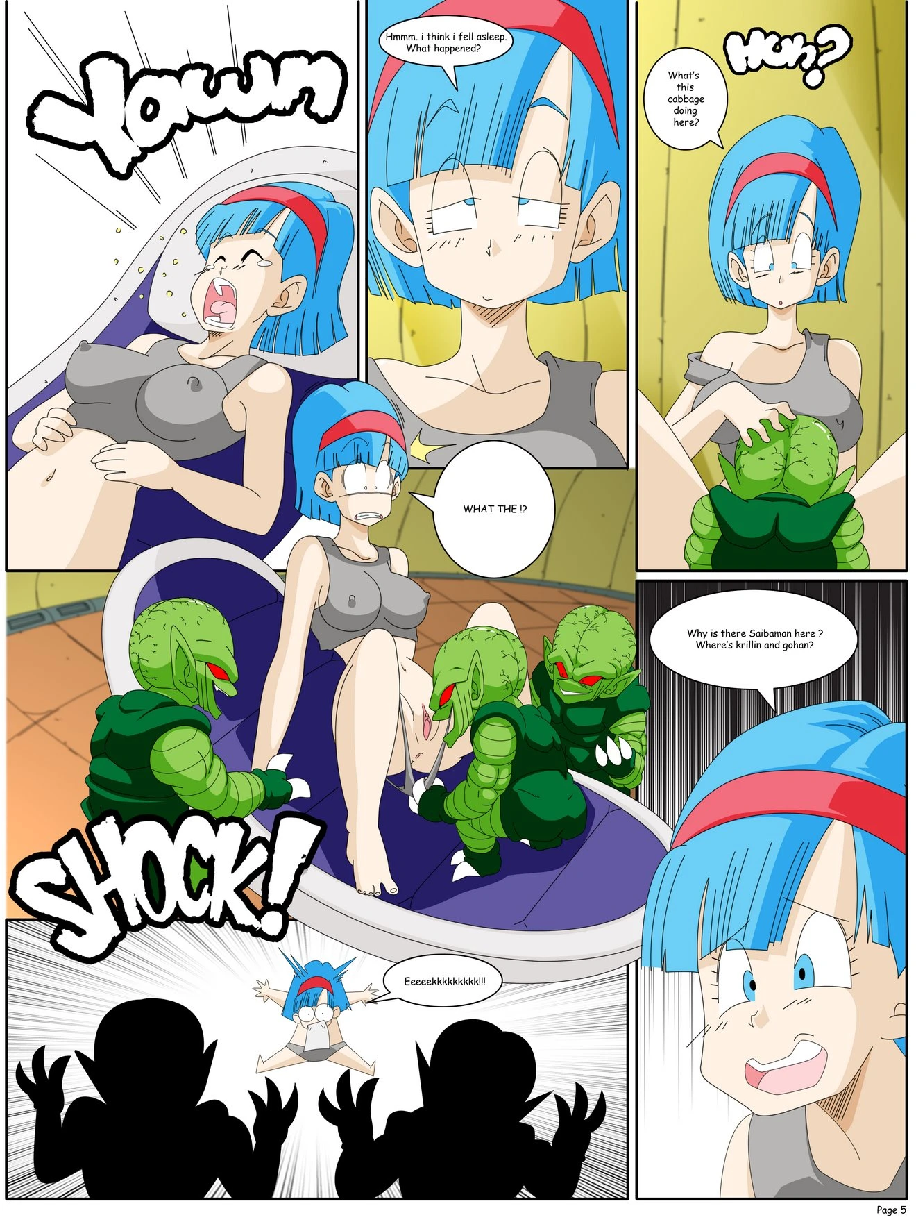 Bulma's Nightmare porn comic picture 9
