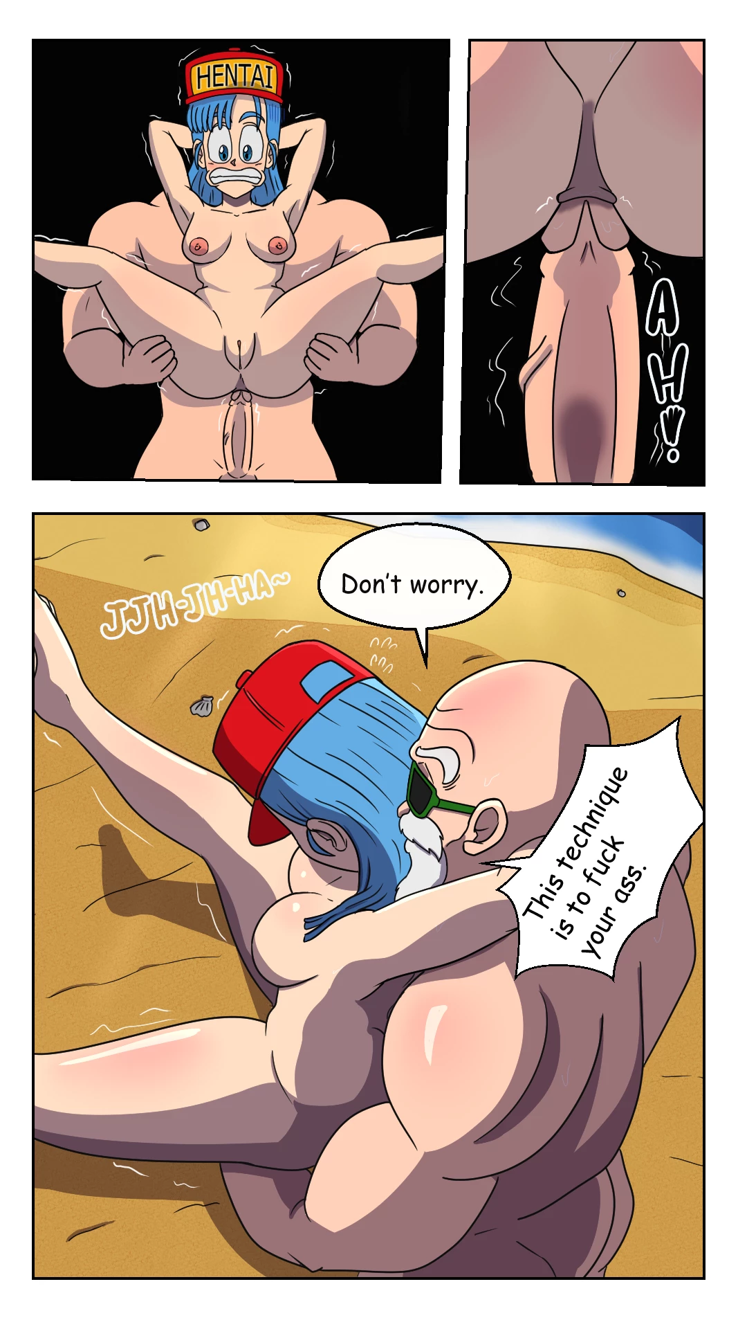 Bulma's Search porn comic picture 17