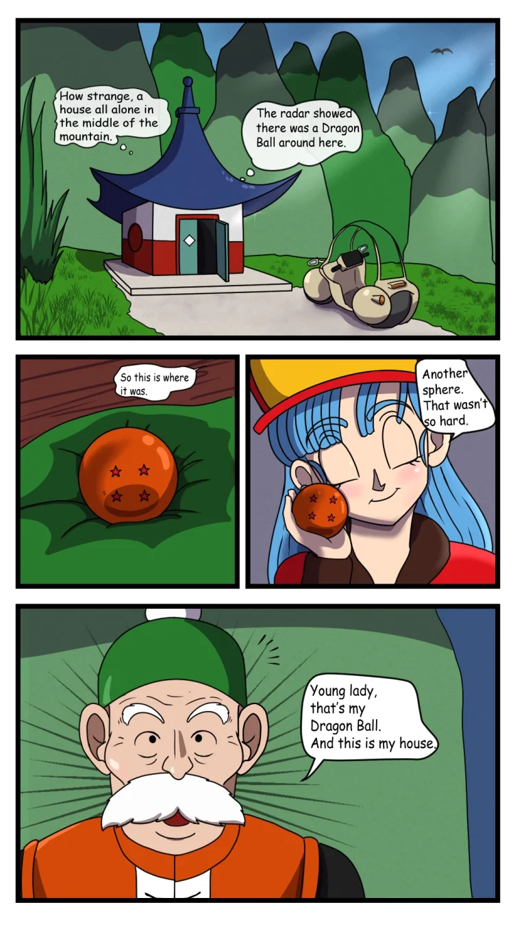 Bulma's Search porn comic picture 3