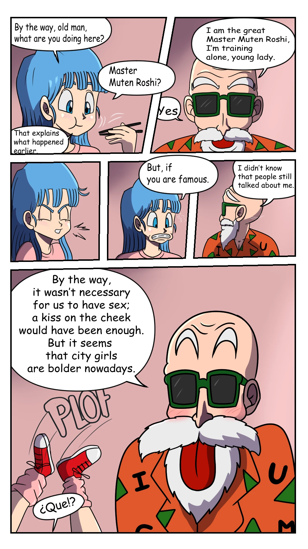Bulma's Search porn comic picture 37