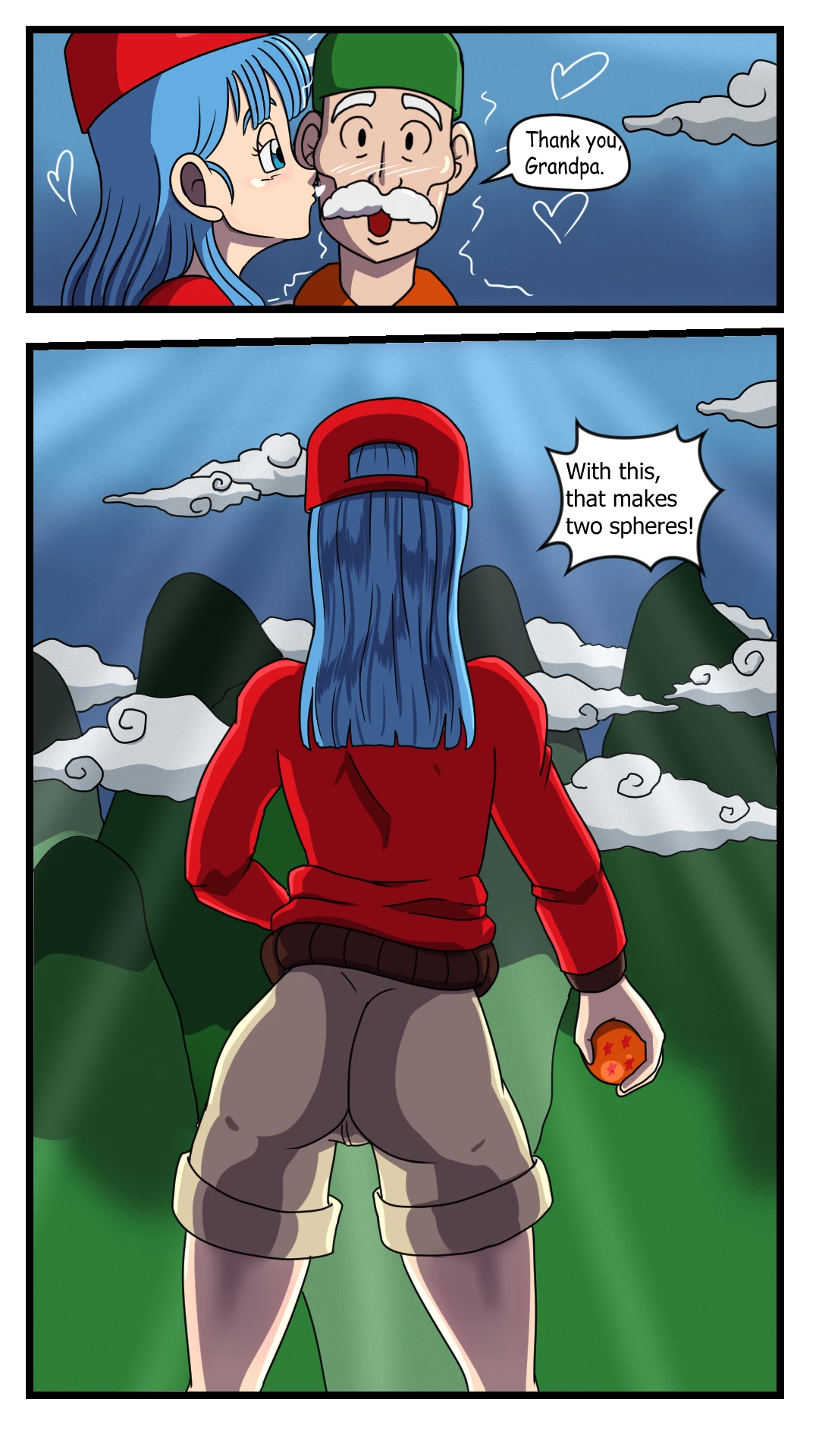 Bulma's Search porn comic picture 5