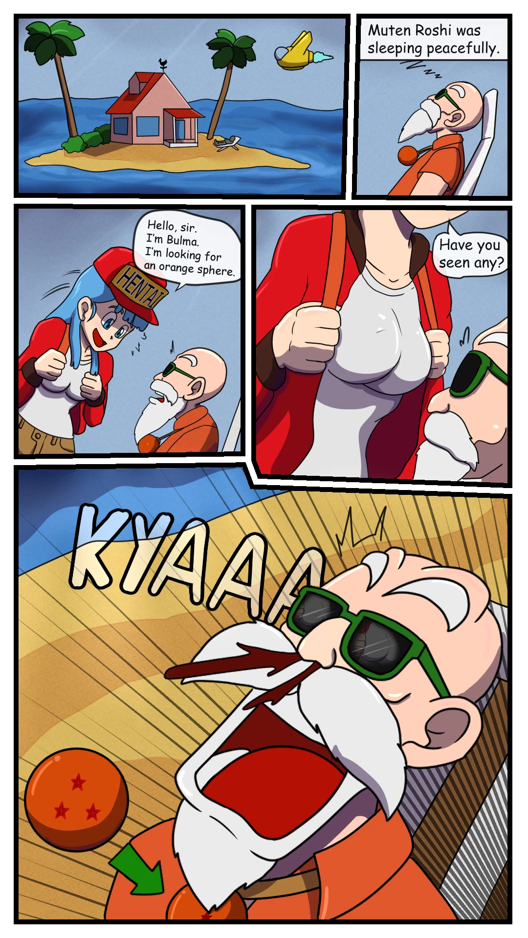 Bulma's Search porn comic picture 7