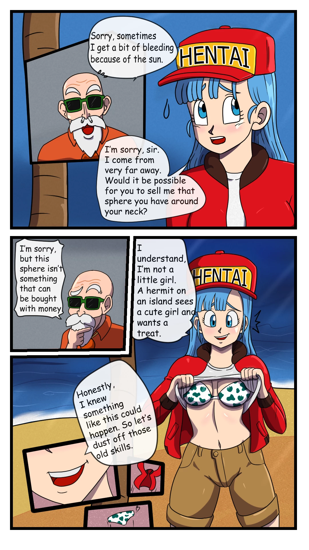 Bulma's Search porn comic picture 8