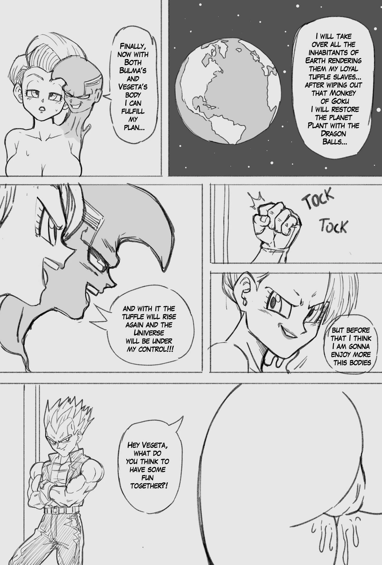 Bulma's Worries porn comic picture 8