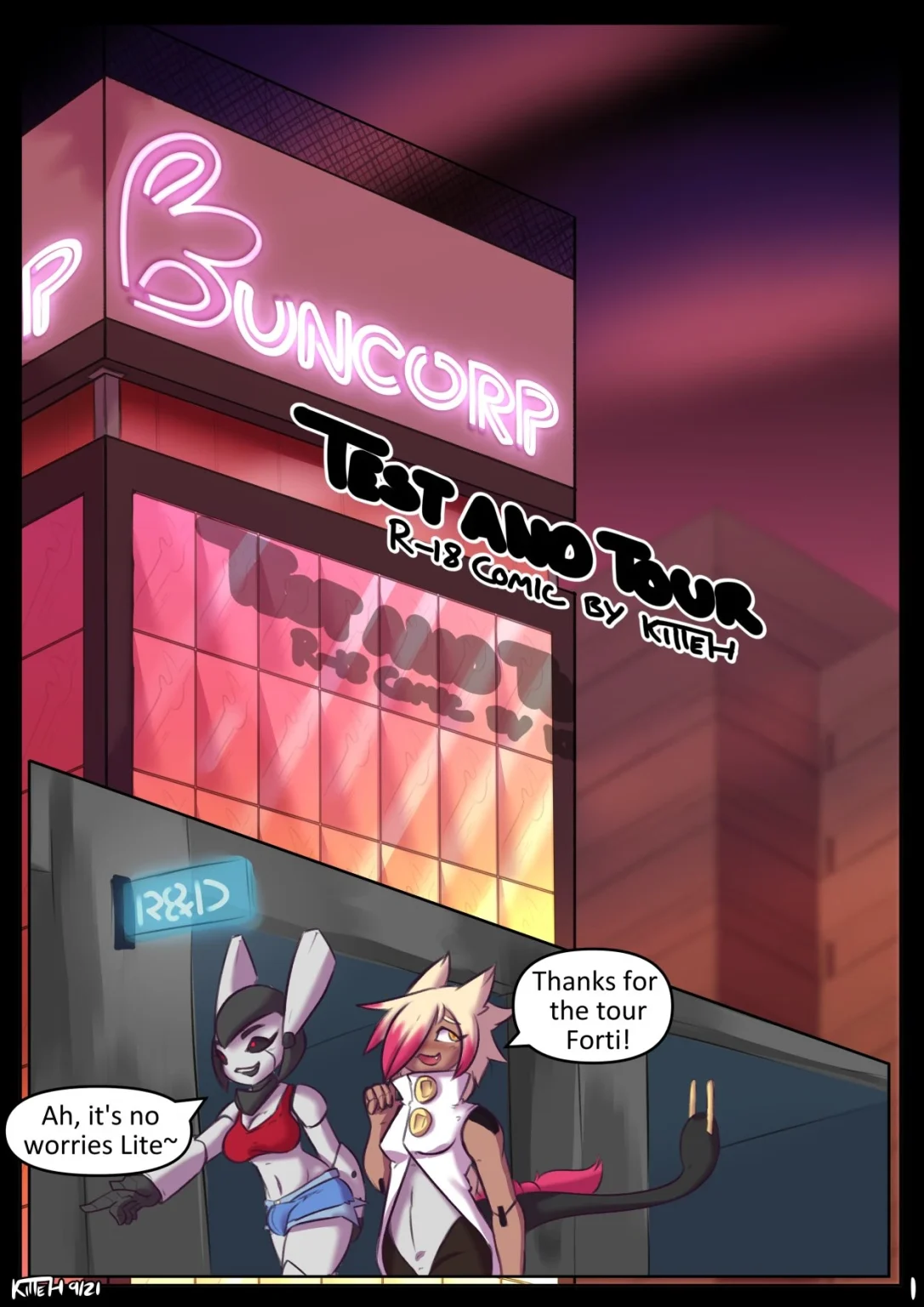 Buncorp: Test and Tour! porn comic picture 1