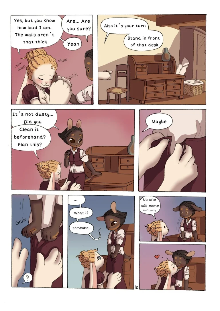 Bunnies In the Storage Room porn comic picture 11