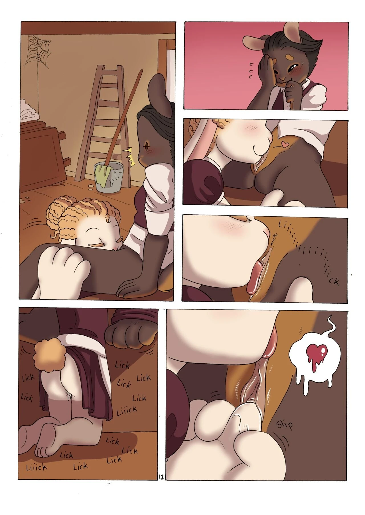 Bunnies In the Storage Room porn comic picture 13