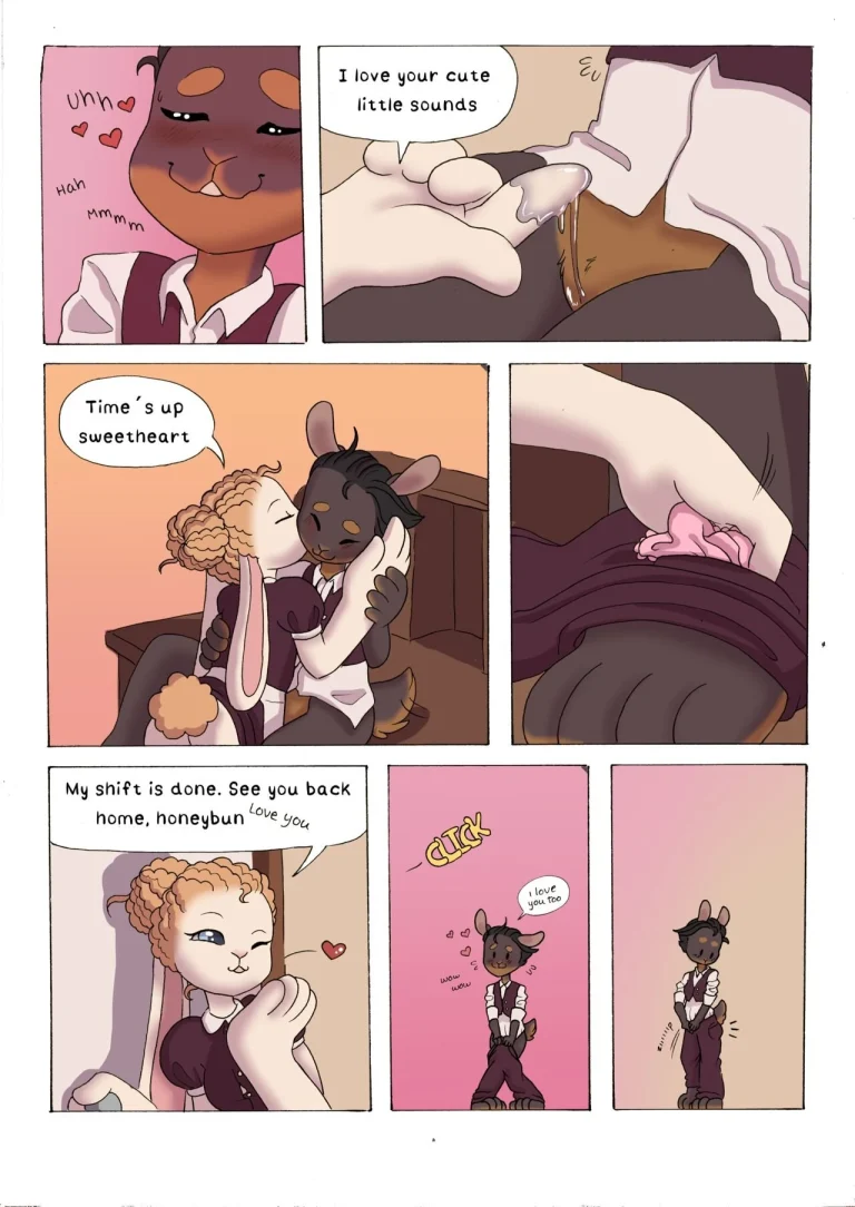 Bunnies In the Storage Room porn comic picture 15