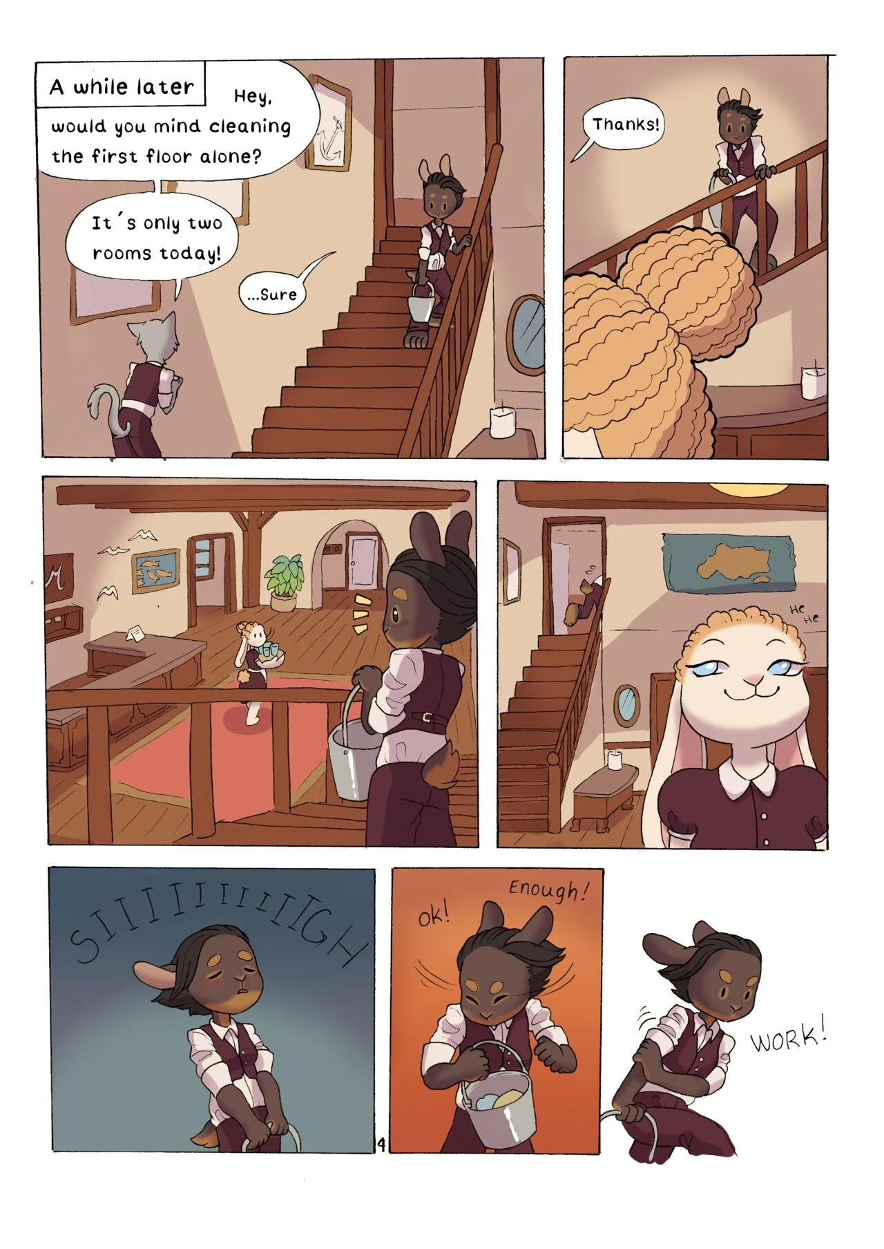 Bunnies In the Storage Room porn comic picture 5