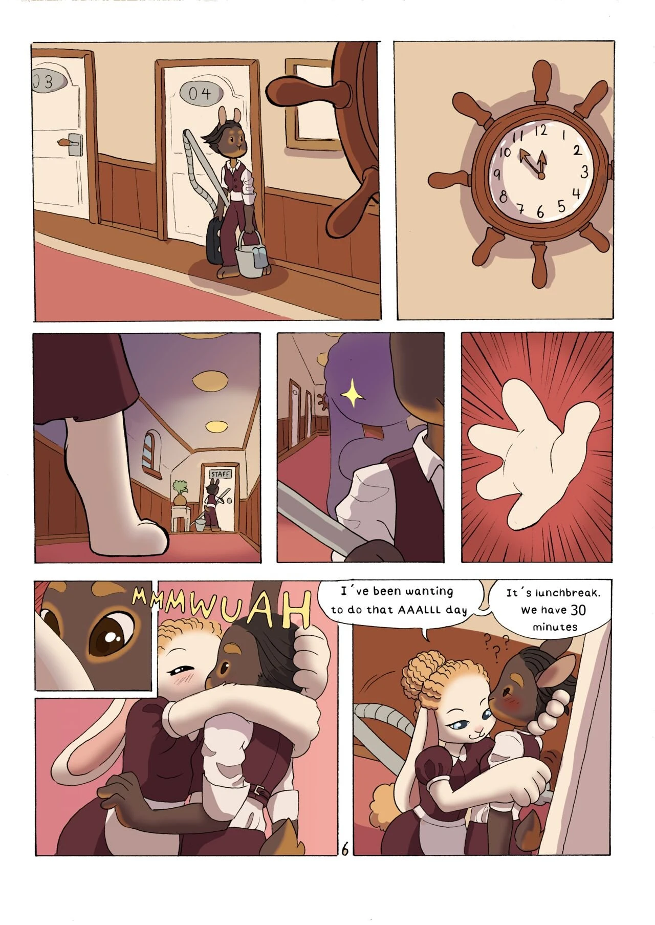 Bunnies In the Storage Room porn comic picture 7