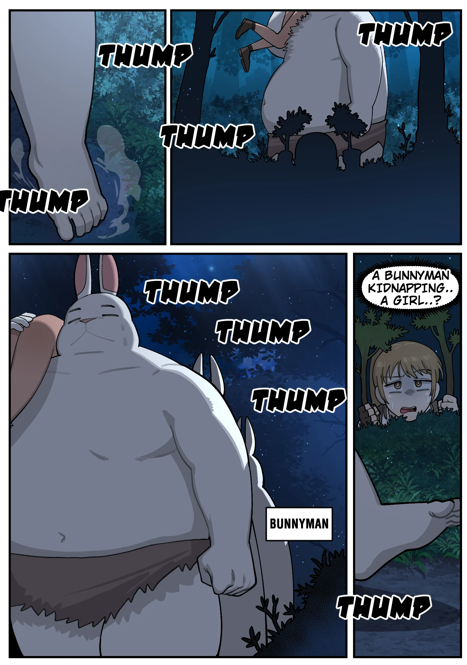 Bunnyman Hunting Mission porn comic picture 4