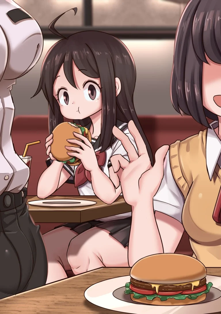 Burger shop porn comic picture 17