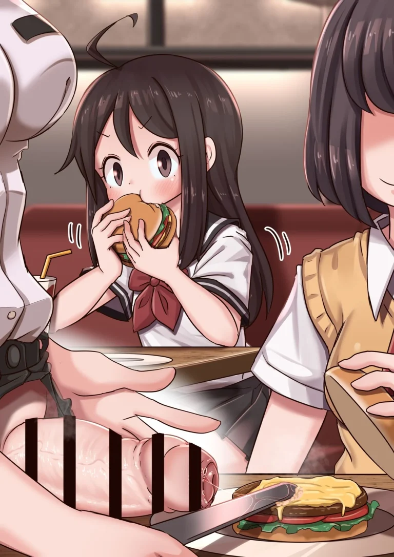 Burger shop porn comic picture 23