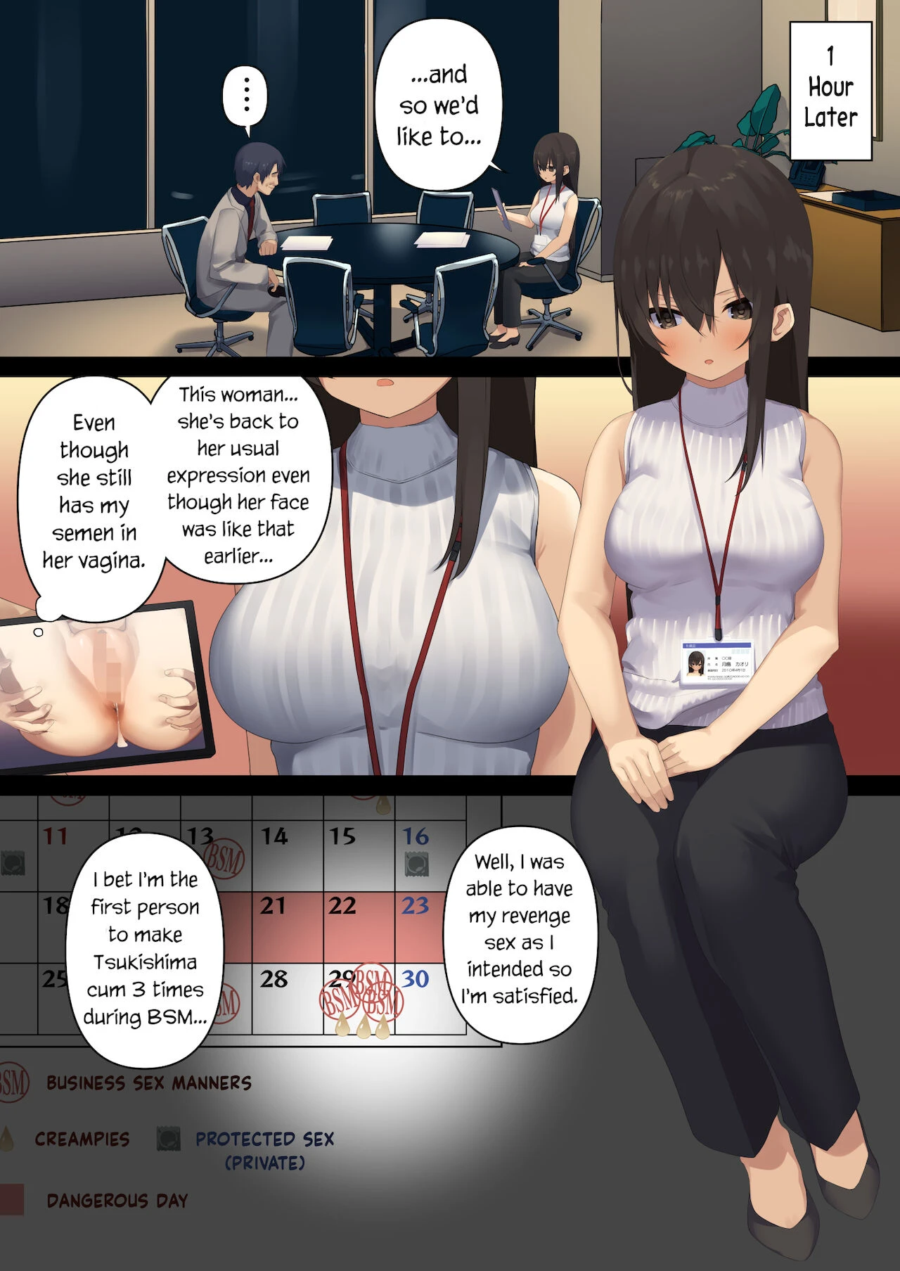 Business Sex Manners Boss's Revenge | Business Sex Manner Fukushuu no Joushi Hen porn comic picture 37