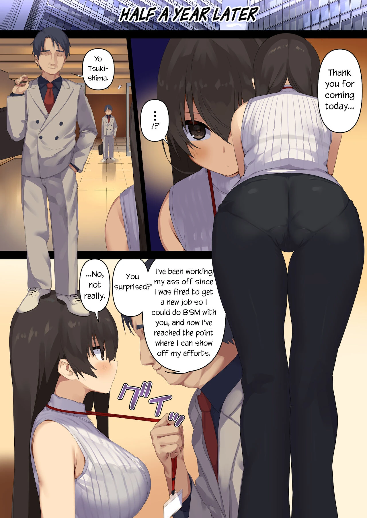 Business Sex Manners Boss's Revenge | Business Sex Manner Fukushuu no Joushi Hen porn comic picture 8