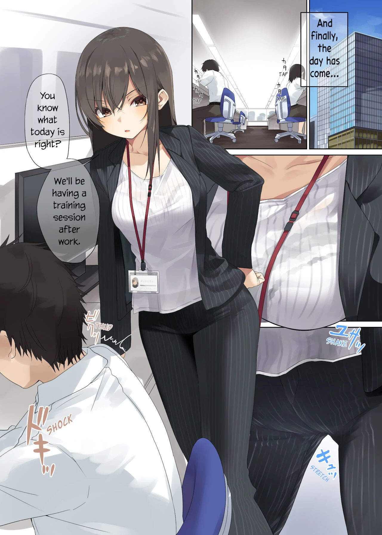 Business Sex Manners ~Training~ | Business Sex Manner Kenshuu Hen porn comic picture 4