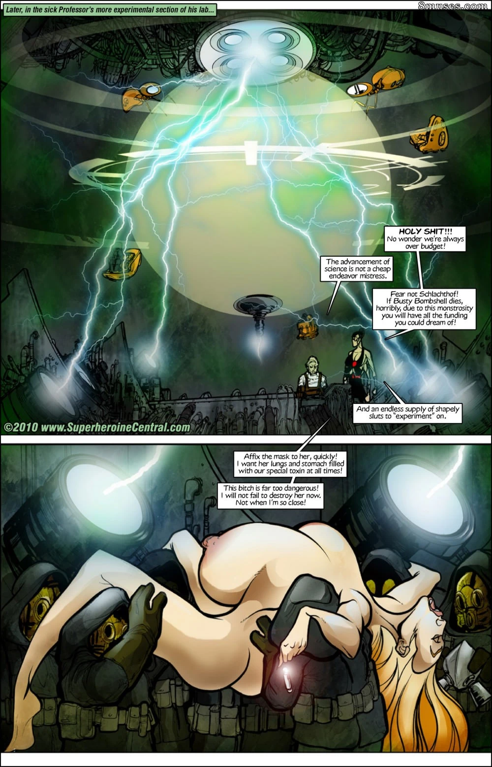 Busty Bombshell - Birth of a Legend porn comic picture 10