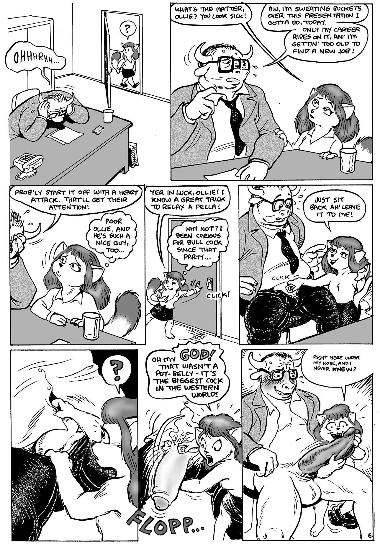 Busy Day porn comic picture 5