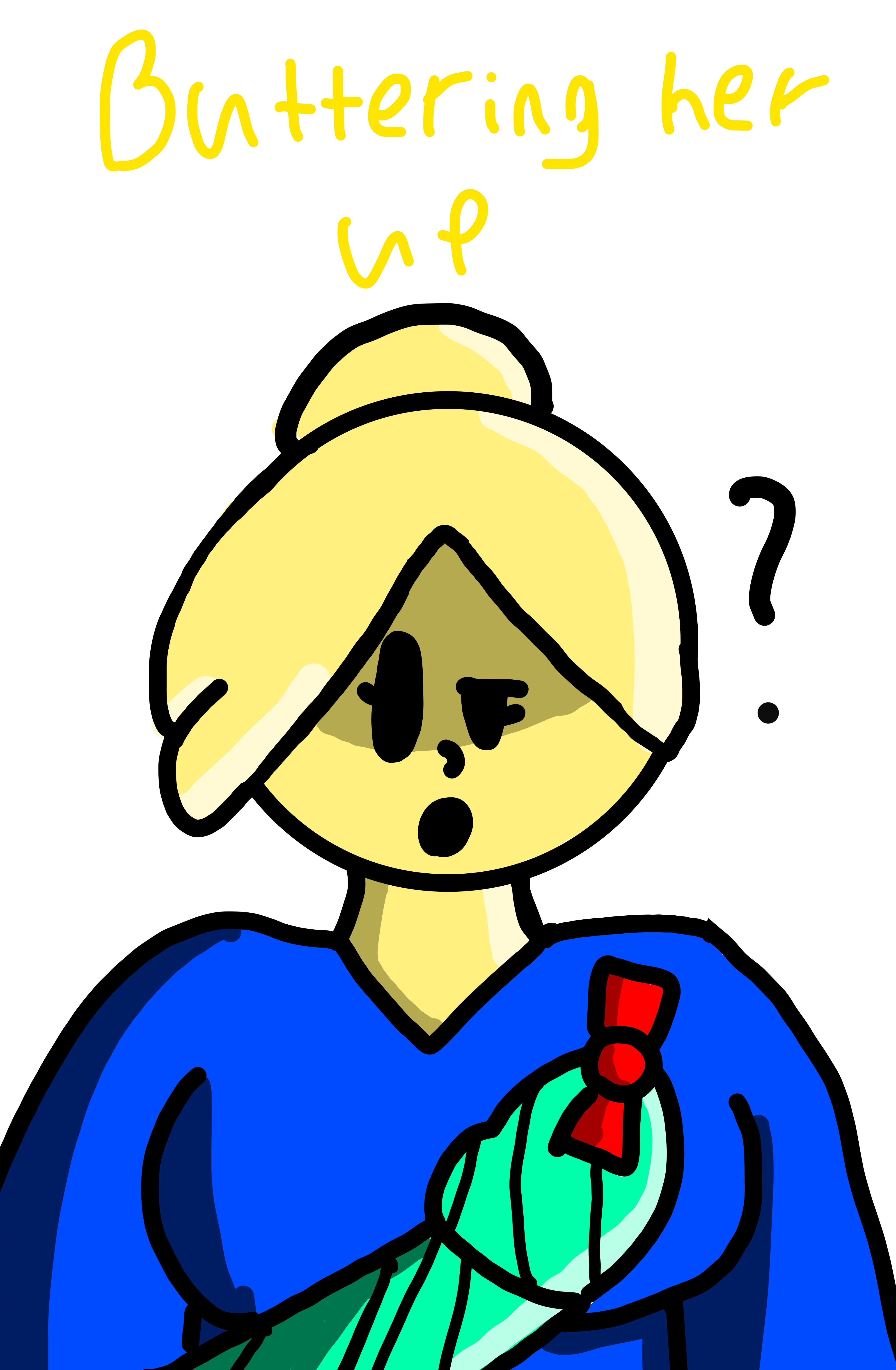 Buttering Her Up porn comic picture 1