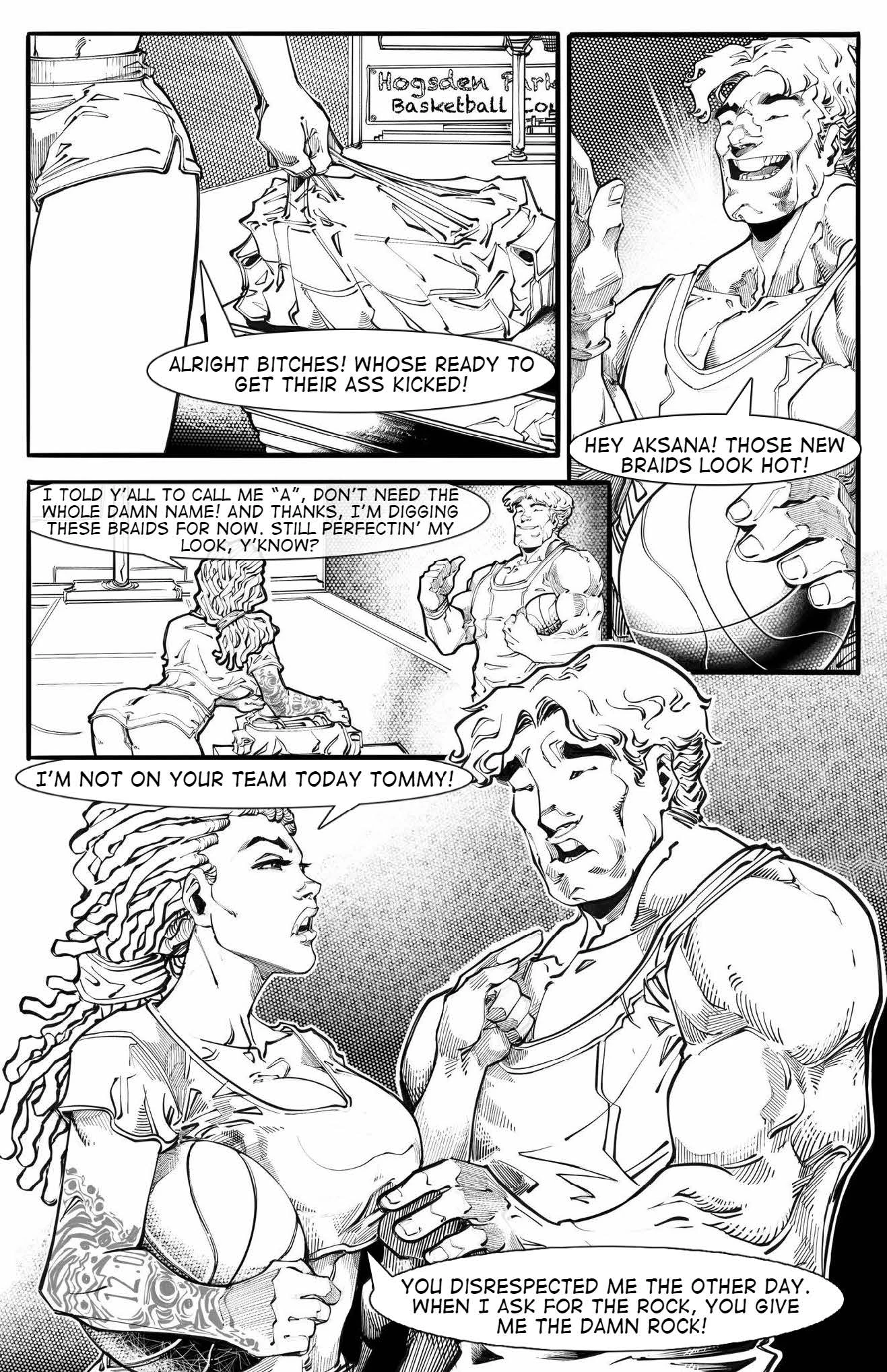 Cabin Aftermath: Aksana porn comic picture 2