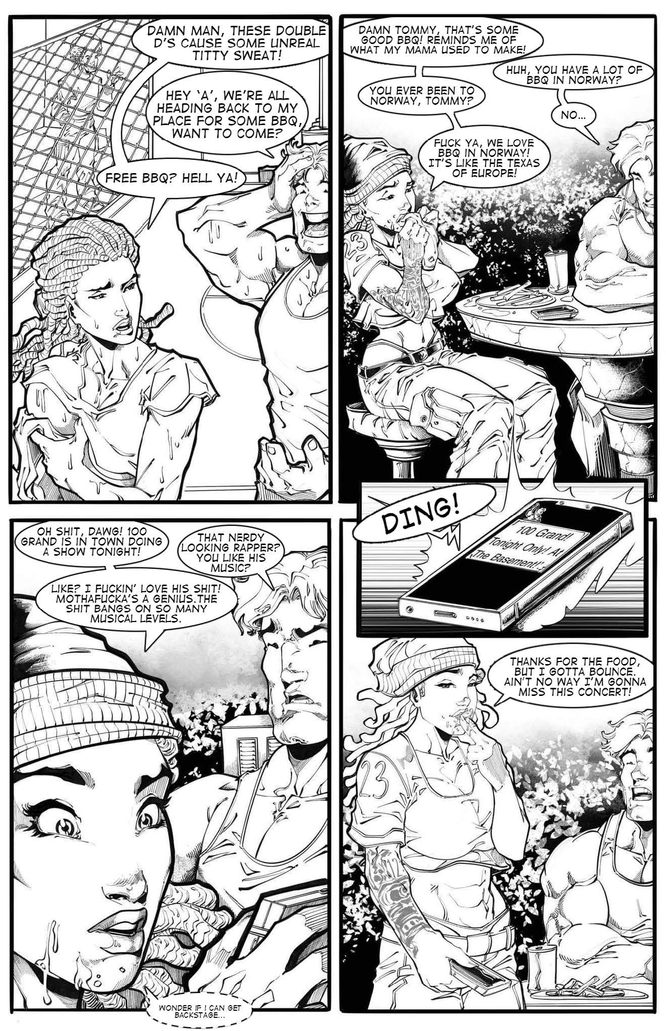 Cabin Aftermath: Aksana porn comic picture 4