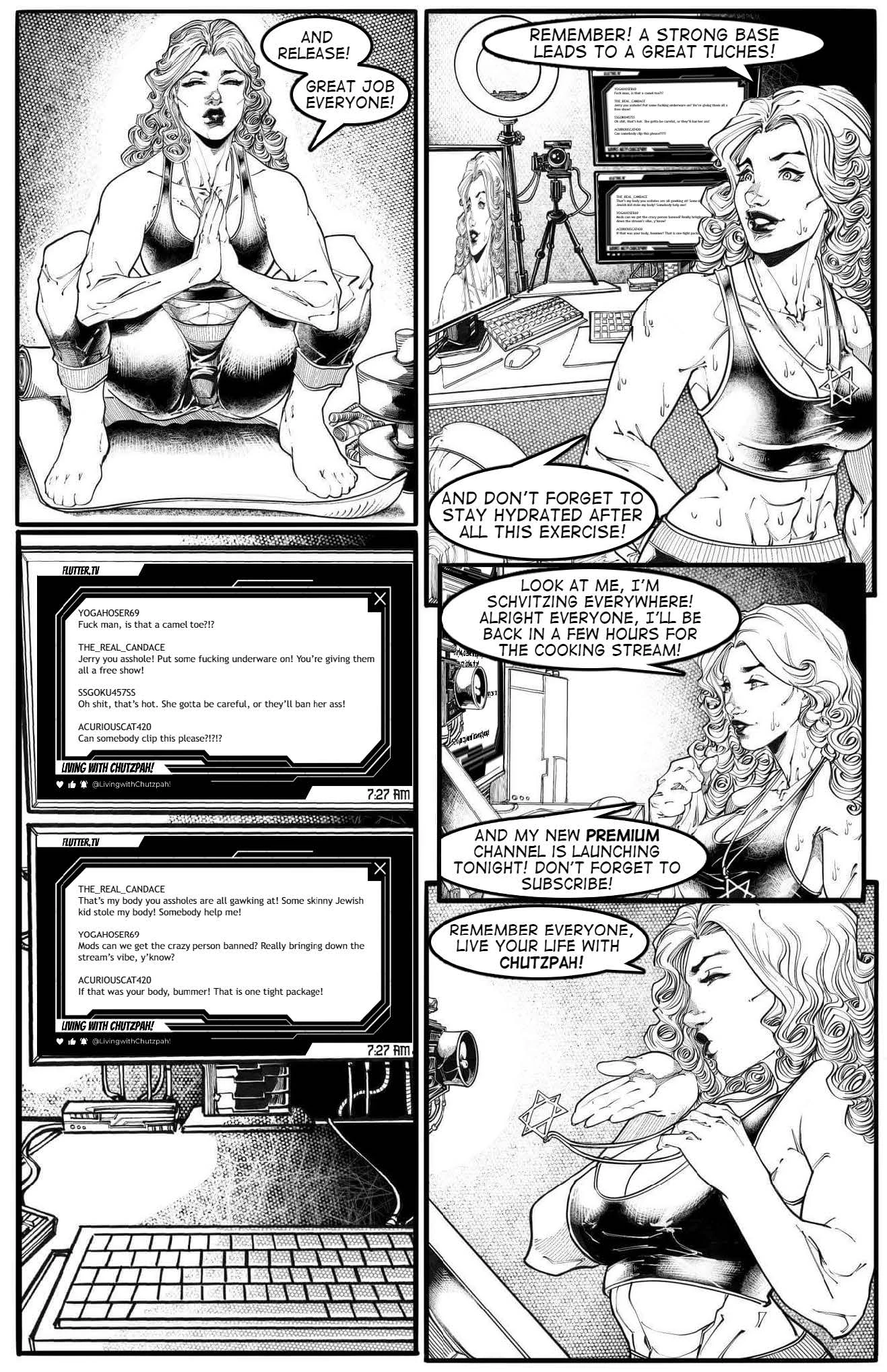 Cabin Aftermath: Candace porn comic picture 3